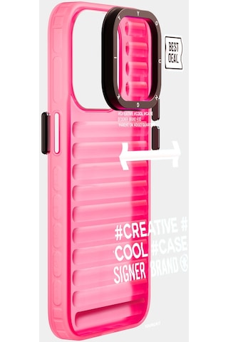 Apple Uyumlu iPhone 15 Pro Kılıf Youngkit Luggage Firefly Serisi Kapak Mavi Mavi