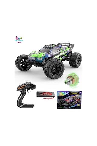 80 Km/h Hız Yapan Süspansiyonlu Profesyonel Kumandalı Arazi Aracı Rock Crawler Servo Motor 46 Cm.