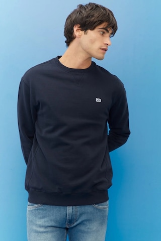 Lee Regular Fit Normal Kesim %100 Pamuk Bisiklet Yaka Şardonlu Sweatshirt L81IRYMA Çok Renkli