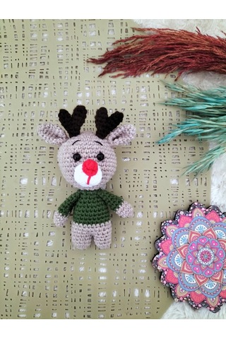 Amigurumi Geyik Anahtarlık