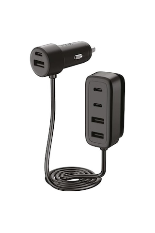 Ttec Smartcharger 6sı 1 Arada Pd 90w Araç Hızlı Şarj Aleti 3 Usb-c+3 Usb-a