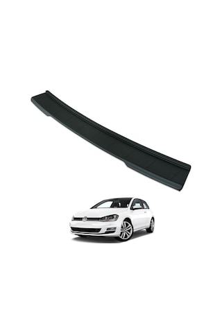 Volkswagen Golf 7 Ferrous Arka Tampon Üstü Koruyucu 2013 2021