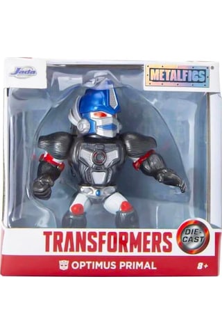 Jada Metalfigs Transformers Optimus Primal Die Cast Metal Karakter Figür Transformers
