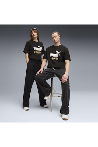 Puma Future Archive King Unisex Siyah Günlük Stil T-shirt 63440601 Siyah