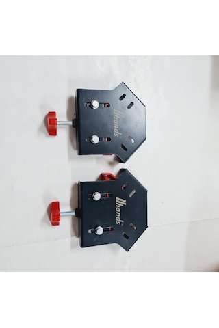Hands Köşe Birleştirme Aparatı Açık Uç 1 Takım / 2 Adet Siyah