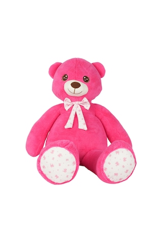 100 Cm Love Bam Fuşya Ayı Çok Renkli