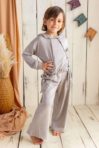 Oliventhekid Kız Triko Pantolon Bej Bej