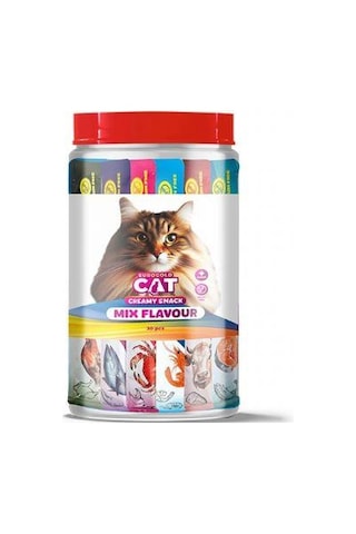 Eurogold Cat 6 Çeşit Karışık Kedi Ödül Maması 30 x 15 G