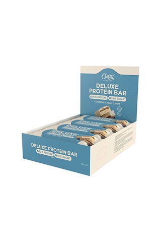 Clean Powders Deluxe Protein Bar 55 Gr 12 Adet - Beyaz Çikolata Kurabiye