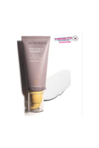 Arwoan Haruharu Black Rice Mineral Güneş Kremi SPF50 50 ML