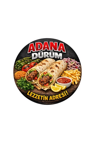 Mayeka Adana Dürüm Temalı Kebapçılar Restoranlar Lokantalar İçin Ahşap Duvar Kapı Dekoratif Süs Tablo 2