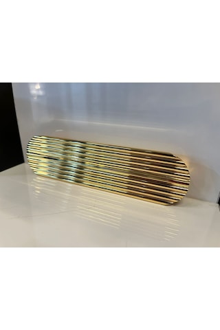 Varna Oval Metal Kulp 128mm Altın Dolap Kapak Modern Çekmece Mobilya Tv Ünite Komidin Vestiyer Gold Altın