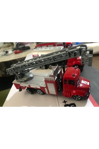 Oyuncak Metal Model İtfaiye Kamyonları 3 Lü Metal Set