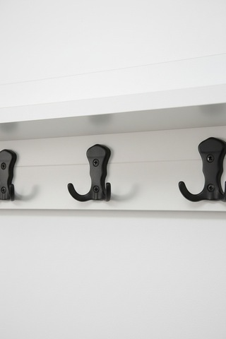 Upstyle Duvar Askılığı 80 Cm - Beyaz 80 18 12 Cm