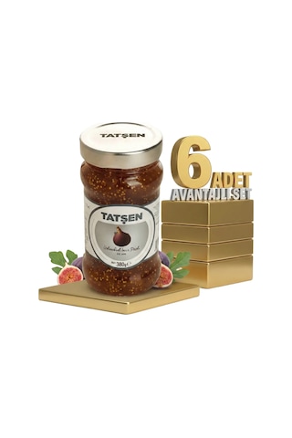 Tatşen Cam Reçel İncir 6x380 Gr