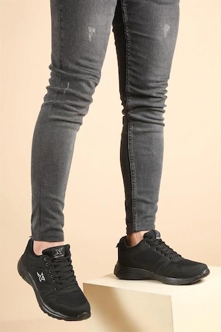 Xstep 020 Siyah Yazlık Günlük Rahat Unisex Spor Ayakkabı 001