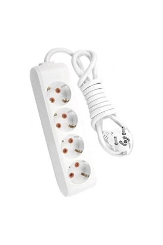 Mutlusan Rı-tech 4lü Topraklı Grup Priz 2m 001 175 410002 02 00