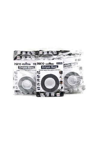 İbico İ13-094 Eriyen Bant 20mmx3mt Esnek Bandı Çift Taraflı Bant Kendinden Kaynayıp Yapışkansız - 24'li Paket