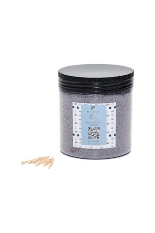 Oud Vanilya Kokulu Yaratıcı İnci Tozu Mum 30 Adet Fitil İle Birlikte -250 Gr Çok Renkli
