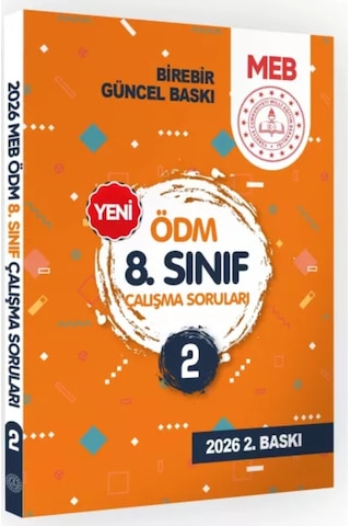 2026 LGS 8.sınıf Meb Çalışma Soruları Soru Bankası 6lı Modül Set Ödm Çalışma Kitapları Baskı Ücreti