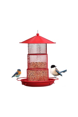 Ximistore9 Dış Mekan Kullanıma Uygun Katlanabilir Kuş Yemleme Aleti - Dayanıklı Malzeme, Kolay Temizlenir, Çoklu Kuş Türünü Çeker