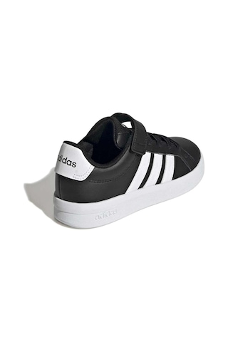 Adidas Grand Court 3.0 El C Çocuk Spor Ayakkabı Siyah - Beyaz