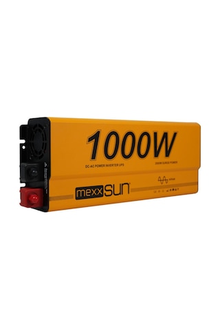 Mexxsun 12v Volt - 1000w Watt Ats Ups Şarjlı Tam Sinüs İnverter Ekranlı