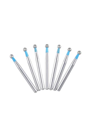 Wezone Profesyonel Diş Parlatma Seti - Br-40 Zımpara Uçlu Elmas Freze Takımı, Diş Teknisyenleri İçin İdeal