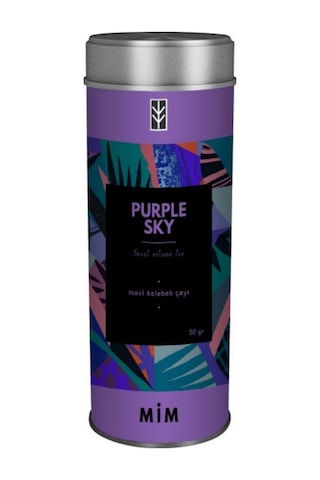 Mim Tea Purple Sky Tea Mor Kelebek Çayı 50 G