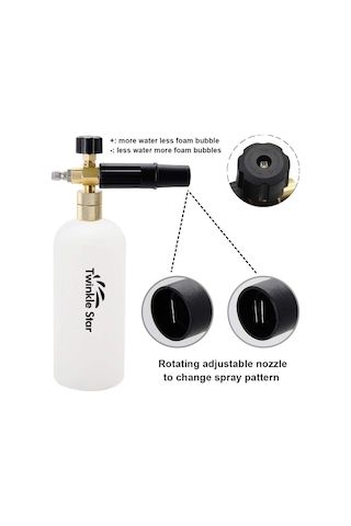 Qianfan Twinkle Star Basınçlı Yıkama Tabancası Kar Köpüğü Lance