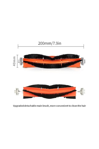 Xiaomi Mop Pro 2+ 3D Robot Süpürge Uyumlu Ana Fırça