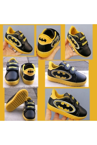 MODAVALS ÇİZGİ FİLM KARAKTERLİ BATMAN ERKEK ÇOCUK SPOR AYAKKABI