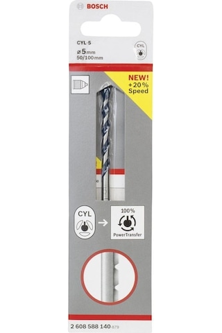 Bosch - Cyl-5 Serisi, Blue Granite Turbo Beton Matkap Ucu, 5 100 Mm