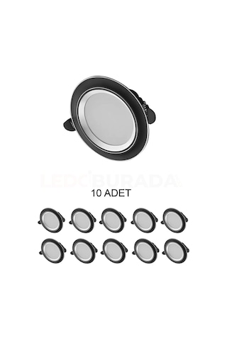 Cata Ct-5258 Zebra Led Armatür 6w 3 Renk 10 Lu Paket