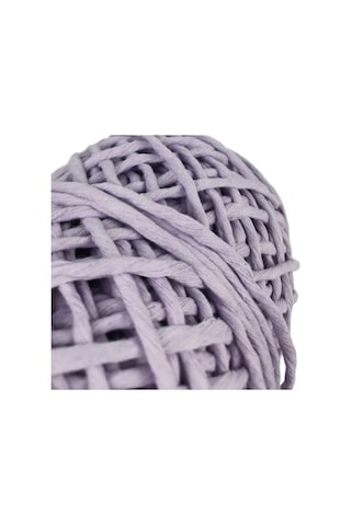 Makrome İpi 3 Mm 250 Gr Pudra Mor Duvar Süsü, Çanta, Sepet Ve Dekoratif Hobi İpi