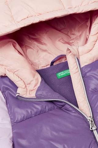 United Colors Of Benetton Kız Bebek 2nqrgn03v-25kb Mont Mix-2118 Çok Renkli