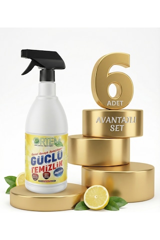 Ortem Güçlü Temizlik Aspirin 6x750 Ml Diğer