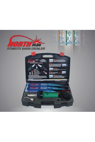 North Plas Plastik Kaynak Makinası Seti 1600W