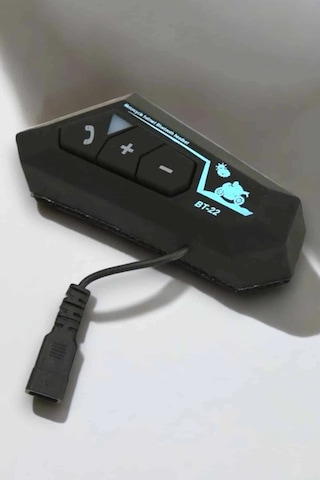 Buğz Kask Kulaklık Bluetooth Motosiklet Kulaklık Intercom Su Geçirmez