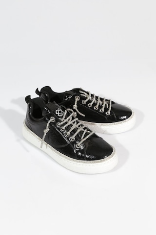 Dgn 2461 Kadin Bağcikli Sneaker Ayakkabi Siyah