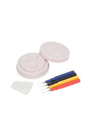 Folinda Saat Tamiri Araç Seti: Plastik Yağlım Kalem Ve Yağ Kasesi - Profesyonel Saat Tamircileri İçin Taşınabilir Uygulama