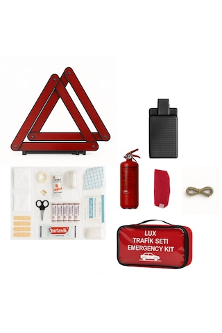 Araç Trafik Seti İlk Yardım Seti Tuvtürk Muayene Uyumlu 1 Kg Yang