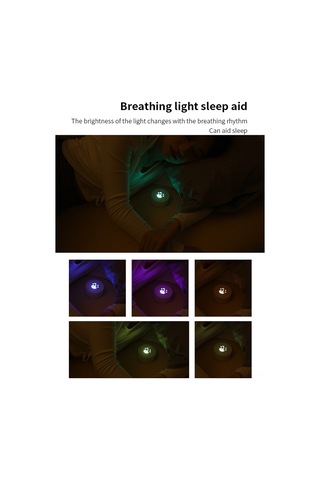 Neevoyu Beyaz M5 Portatif Beyaz Gürültü Uyku Cihazı - Bebekler İçin 18 Ses Kaynağı, 3 Zamanlayıcı Ayarı Ve Renkli Gece Lambası İç Batarya Beyaz