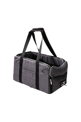 Cbtx Araç Merkezi Kumanda Koltuğu Pet Taşınabilir Yatak Pedi, Renk: Gri+sap 42x20x22cm