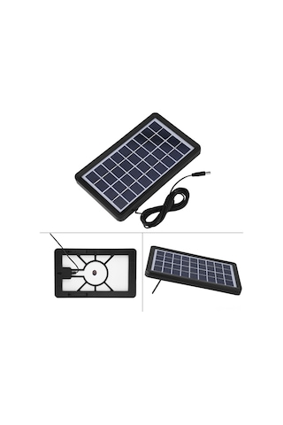 Moveevo 9v 3w Polikristal Güneş Paneli - %18 Dönüşüm Oranı, %93 Işık Geçirgenliği, Su Geçirmez Ve Güvenli Şarj