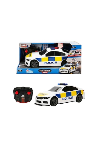Kool Speed 1:16 Ölçek Sesli Işıklı Polis Arabası Oyuncak - Sürtmeli Şehir Aracı