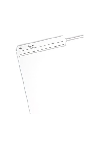 Klasör 1 2-cut 2 Wendbare Tab Gri Kutu Başına 100 10363