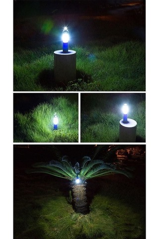 Naturehike 3ın1 Multifonksiyonel Led Kamp Lambası Mavi Çok Renkli