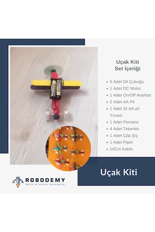 Robodemy Uçak Eğitim Kiti