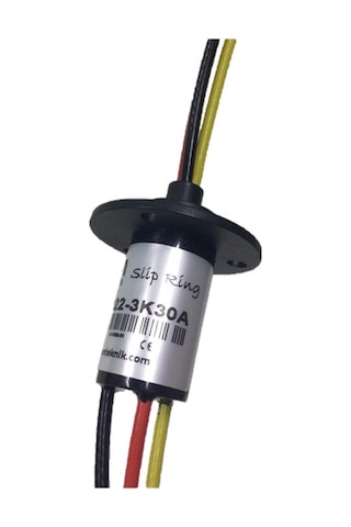İkon Teknik Kapsül Slip Ring Döner Mafsal 3 Kanal 30 Amper